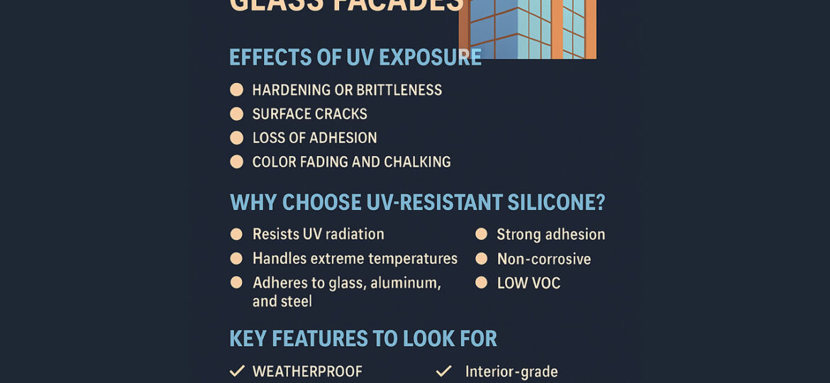 Best UV Resistant Elastomeric Sealants for Glass Facades