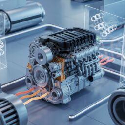 temperature resistant rubber for engines