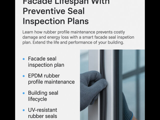 preventive seal inspection for facades
